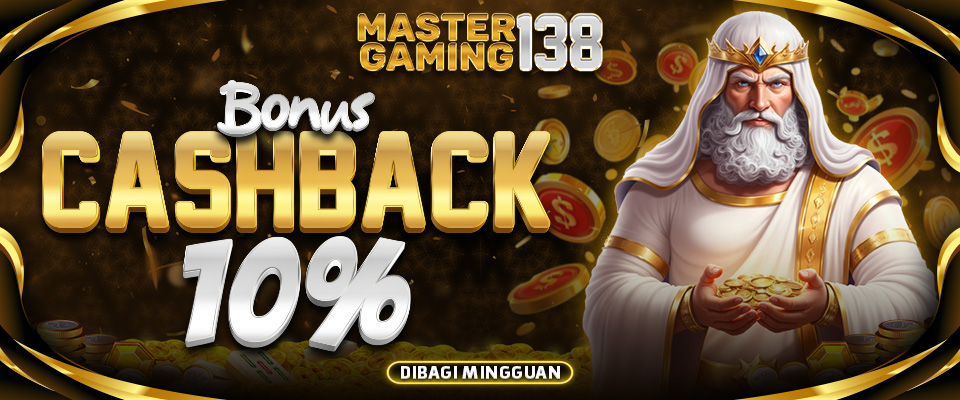 Bonus Cashback Mingguan 10%
